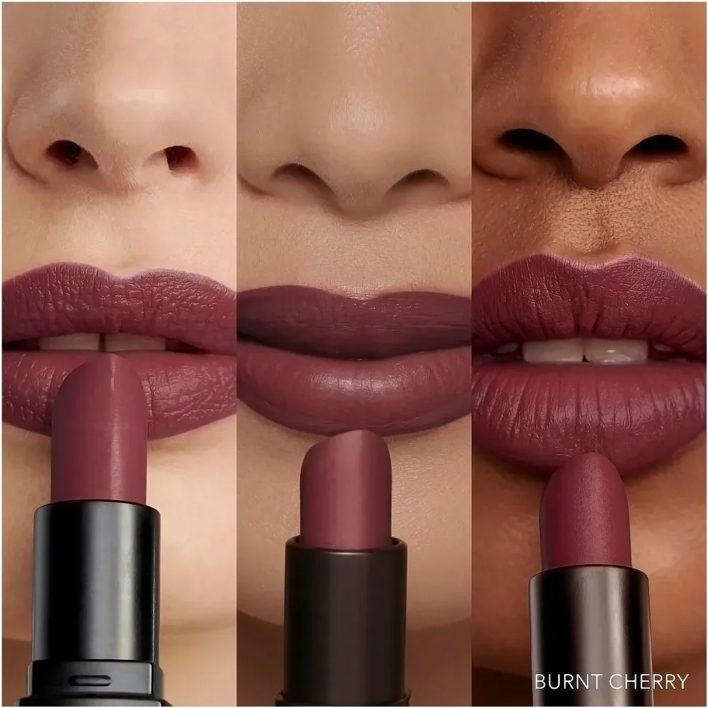 Bobbi Brown Luxe Matte Lip Color in Burnt   Cherry (Berry Red)